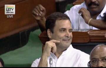 Rahul Gandhi in Lok Sabha