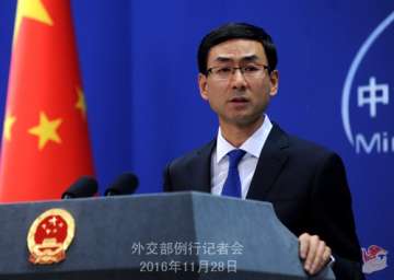 Chinese Foreign Ministry spokesman Geng Shuang