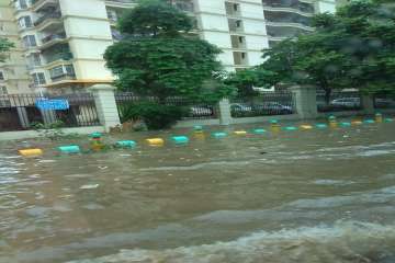 Ghaziabad waterlogging rains