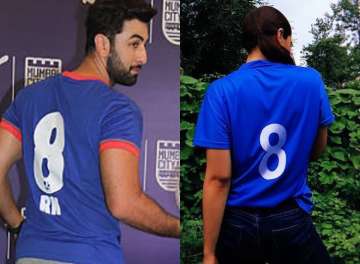 Alia Bhatt flaunts beau Ranbir Kapoor's favourite jersey number in her latest Instagram picture