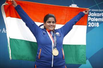 Rahi Sarnotbat is India's first female shooter to win Asiad Gold, Asian Games 2018