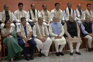 BJP CMs meeting