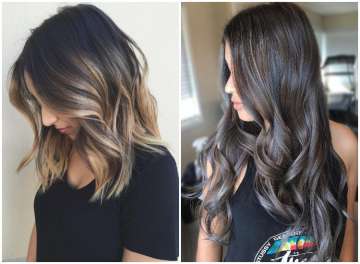 Coloured hair tips for monsoon to make them look more beautiful