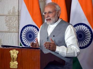 PM Modi hits back at Congress for criticising GST 