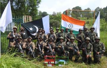 Eid-Al-Adha: India, Pak armies exchange sweets on LoC at Poonch's Chakan Da Bagh crossing point