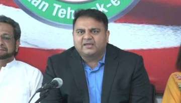 Pakistan's Information Minister Fawad Hussain Chaudhry- File Pic