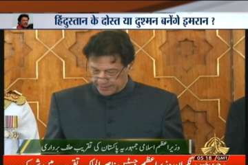 Imran Khan takes oath as Pakistan PM