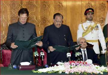 Imran Khan takes oath as Pakistan PM
