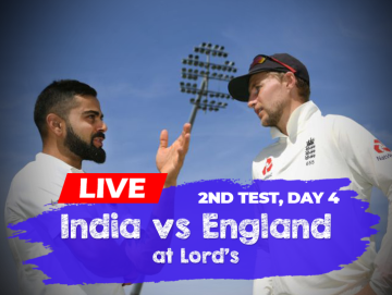 Live Cricket Streaming IND vs IND vs ENG 2nd Test, Day 4, Watch India vs England Live Match