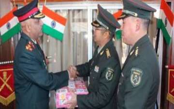 Indian Army, China's PLA meet at Nathu La