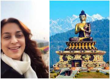 Juhi Chawla took to Twitter to share 10 facts about Sikkim, India's first organic state