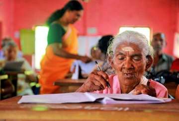 Kerala resident, Karthyayini took her first exam at the age of 96