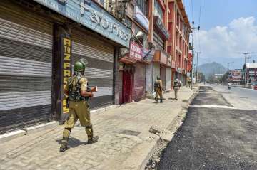 Shut down over Article 35A cripples life for 2nd day in Jammu and Kashmir