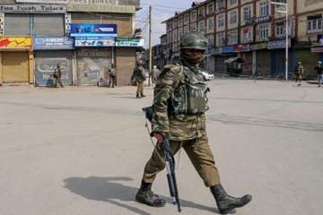 Shutdown in Kashmir Valley