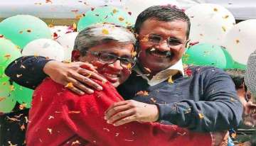 Arvind Kejriwal and Ashutosh File Image