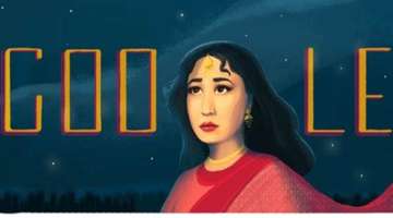 Google Doodle remembers tragedy queen Meena Kumari on her 85th birth anniversary