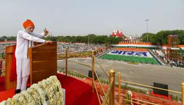 Narendra Modi, 72nd Independence Day