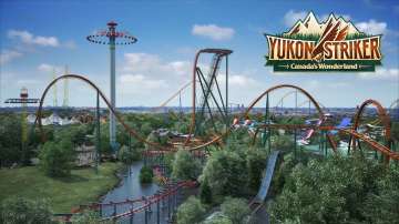Get ready for the world's biggest dive coaster, Yukon Striker