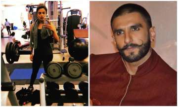Ranveer Singh's comment on Priyanka Chopra's workout picture