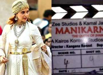 Manikarnika: Kangana Ranaut’s name shows on film’s clapboard as director,