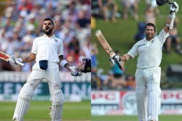 Virat Kohli, Sachin Tendulkar, India vs England