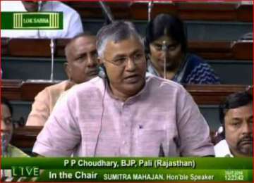 Minister of State for Corporate Affairs P P Chaudhary 