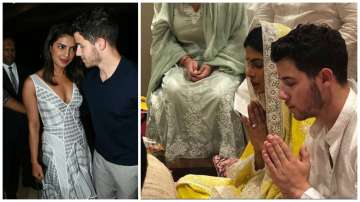 Priyanka Chopra and Nick Jonas Roka and Engagement Ceremony Pictures