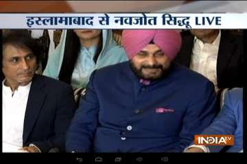 Sidhu hopes for better Indo-Pak ties with Imran Khan’s swearing-in 