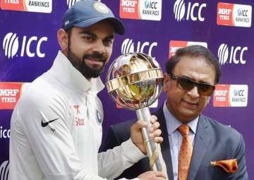 Virat Kohli, Sunil Gavaskar