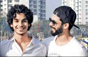  Ishaan Khatter and Shahid Kapoor