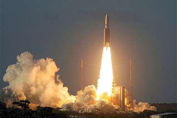 100th launch of Ariane 5 rocket 