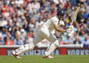 Live Cricket Score, India vs England, 5th Test, Day 3: Alastair Cook in action