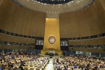 Kashmir issue raised at UNGA