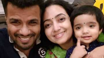 Balabhaskar with his family