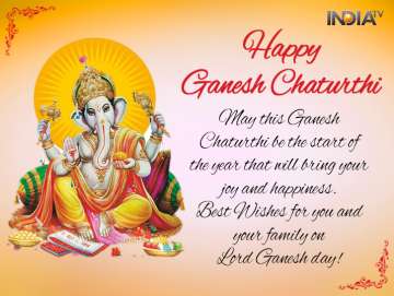 Ganesh Chaturthi 2018: Best Wishes, Quotes, HD Images of Lord Ganesha to share on Facebook and WhatsApp