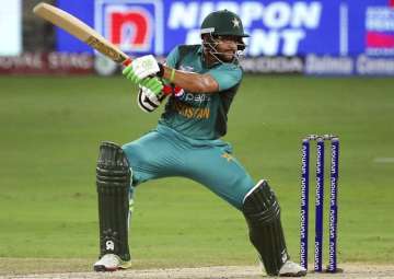 Live Cricket Score, Pakistan vs Hong Kong, 2nd Match Asia Cup 2018: Imam-ul-Haq in action