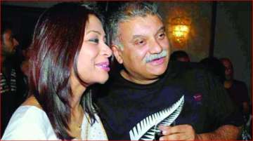 Indrani with  Peter Mukerjea - File pic