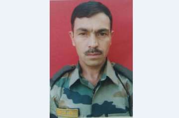 Lance Naik Mukhtar Ahmad was killed by terrorists while visiting his village for his son's funeral