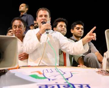 Rahul Gandhi in Madhya Pradesh 