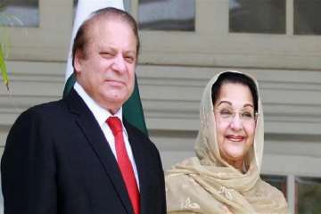 Nawaz Sharif and wife Begum Kulsoom Nawaz