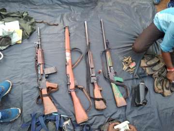 Chhattisgarh: 4 Naxals killed by security forces in Narayanpur, weapons recovered