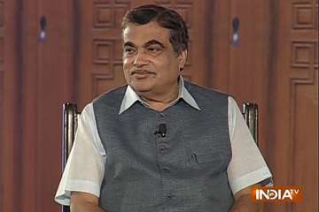 Nitin Gadkari in Aap Ki Adalat