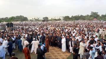 Funeral of Kulsoom Nawaz