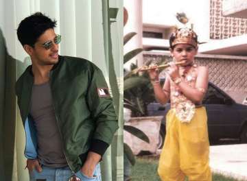 Sidharth Malhotra shares throwback picture dressed as little Krishna