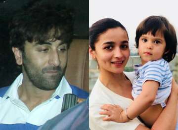 Alia Bhatt, Ranbir Kapoor spend time with Roohi and Yash 