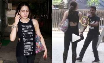 sara ali khan yells at photographer