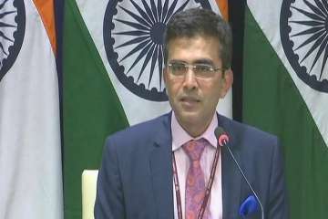 Addressing the media, MEA spokesperson Raveesh Kumar said that the government did not receive any request for clearance of Mamata Banerjee's visit.