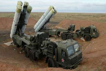 ?S-400 Triumf missiles.