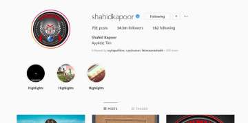shahid kapoor social media hacked