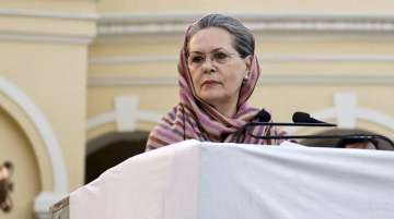 Former Congress president Sonia Gandhi- File pic
